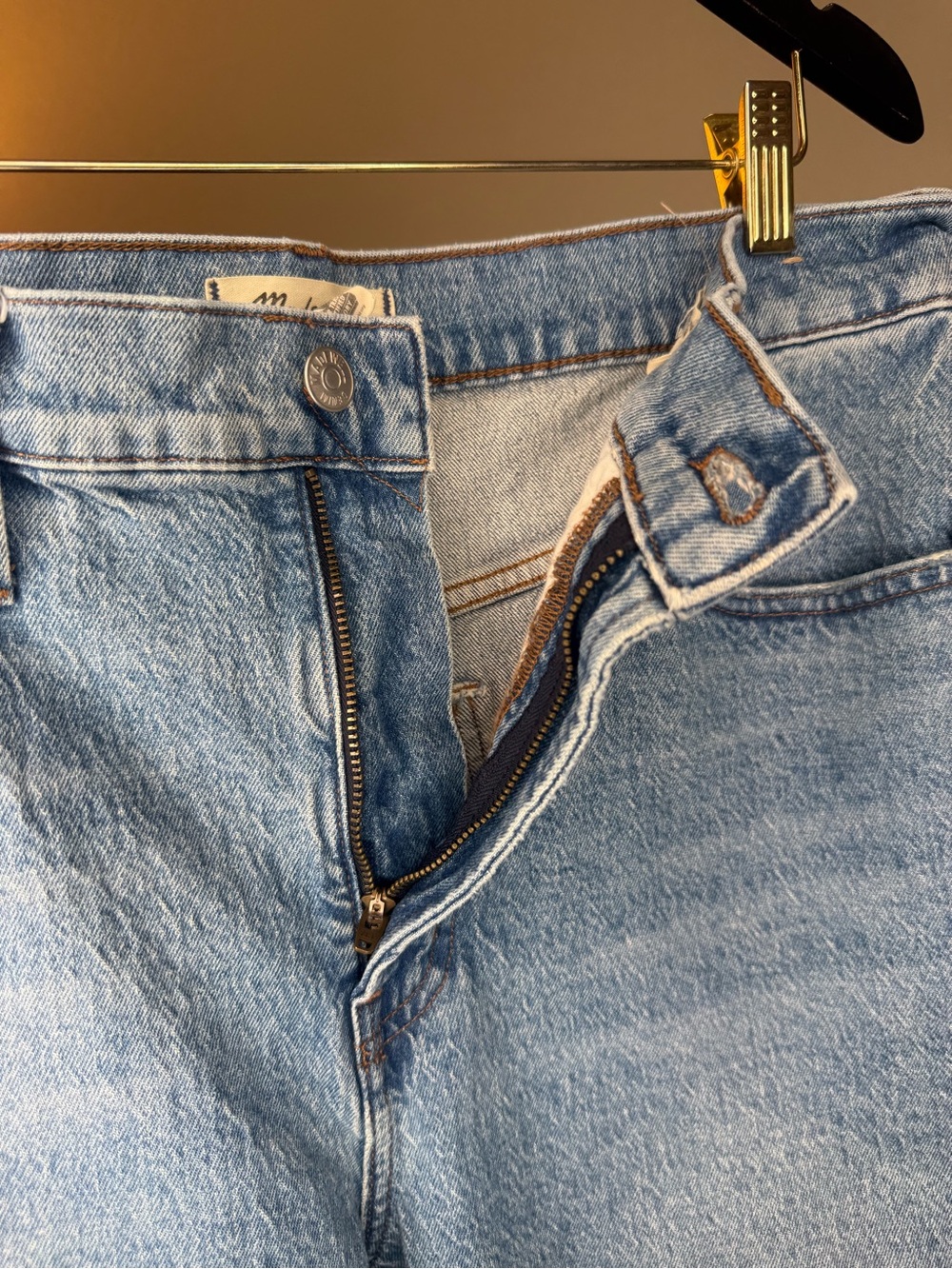 Madewell The Perfect Vintage Wide-Leg Jean Enmore Wash Size 31 - Picture 5 of 10
